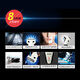 Panasonic classic 3-Series Razor Electric Reciprocating Men's Shaver Imported Three-Blade Head Birthday Gift Chinese Valentine's Gift to Boyfriend and Husband WSL3D