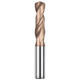 KUANG MING tungsten steel drill bit 60 degree coated alloy twist drill CNC super-hard straight shank drill tip special for high-hard stainless steel steel parts 0.5-20MM (6.6-7.0)*30*60