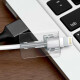 Data cable protection case mobile phone accessories Apple Android Huawei Xiaomi Oppo mobile phone universal liquid silicone anti-bending dust cover Type-c interface Apple interface Type-c standard wire biting device 2 packages
