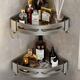 Hu Xiansen bathroom rack free of punching toilet triangle corner rack bathroom bathroom rack kitchen wall hanging single layer