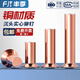Fengji national standard copper percussion countersunk head rivets GB869 solid flat head flat cone head copper rivets M2M3M4M5M6M8 M2*8 300 pieces