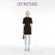 sportmax *Women's short-sleeved mini dress 2226014106TC Black 36