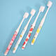 
Sakura Zhizhi Jie 761 couples with toothbrushes Yishi 42,000 whole bunch of bristles ultrafine soft anti-bleeding pregnant women confinement, super soft hair 2 pieces 1 pair 2 pieces (wavy style)