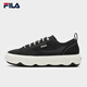 Zapatos de hombres oficiales de Fila Rock Rock Modern Canvas Zapatos 2024 Summer NUEVO Moda Zapatos informales zapatos Sports Black-Bk 41