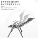 临亚（LINYA）铝合金折叠躺椅午睡椅户外露营便携办公室午休椅子阳台家用休闲椅 夹棉款+头枕