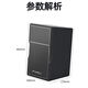 山水（SANSUI）KB8 专业会议室音响设备套装 鹅颈麦话筒音响功放一体机 蓝牙音箱培训教室舞蹈室会议音响系统全套 会议音响*4+调音台+四通道后级功放+八方管麦