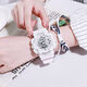 
Park Ri watch student junior high school female ins style internet celebrity simple electronic watch Harajuku sports fresh 918 transparent purple 692-43 watch + battery