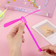 Ronghua hand rubbing bamboo dragonfly parent-child outdoor activities nostalgic double-leaf bamboo dragonfly toy hand-pushing flying fairy small gift glowing bamboo dragonfly [5 packages of mixed colors]