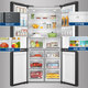 Haier 655L/539L cross four-door large capacity first-class variable frequency air-cooled frost-free BCD-655WGHTD9DG9U1 Haier 655L EPP ultra-clean system