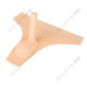 Men's transparent latex underwear sexy belt thong men's sexy underwear Yiyang pants pocket one piece flesh color