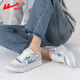 Pull back men's shoes 2024 spring and summer new style burst pattern trendy comfortable sports sneakers men's versatile student casual shoes men's water lake blue 42