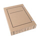 Sima (SIMAA) [10 packs] Acid-free file box Document file box New standard kraft paper file box information storage box supports customization [back width 12cm] 674g imported beef card