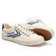 Dafu Feiyue beige sports canvas shoes men's low-cut Japanese retro sneakers Korean version breathable track and field student casual women's shoes 939 rice blue 939 42