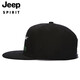 Jeep (Jeep) Hut Herren Baseballhut Modetrend Baseball Cap Sport Outdoor Travel Flat Bim Hut A0262 Schwarz