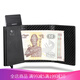 Qimo KEMY anti-theft brush pop-up card box shielded RFID ultra-thin card bag wallet metal wallet card cover carbon fiber pattern black