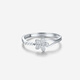 Saturday Fortune (ZLF) PT950 platinum ring women's three-dimensional flower ring size 12-2.98g