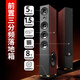 丹麦之笙（DMSEINC）2.0声道家庭影院落地音箱 客厅环绕音响电视音响 HIFI三分频无源音响 木质前置音箱搭配功放组合 JY-550主箱+A-999功放