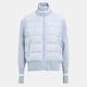 
New style of women's thin down jacket in the snow in autumn and winter for women, splicing knitted design for women's short versatile and fashionable duck down jacket Qinglu Zi 6195 165/88A