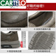 卡帝乐鳄鱼（CARTELO）品牌鳄鱼板鞋男2025男士休闲皮鞋春秋真皮男鞋软底秋季透气上班鞋 黑色-冰丝透气-6624D 41 标准运动码数