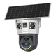 Lenovo 4G Solar Camera Room Outdoor Lebenslanger Wiederaufladungsverkehr ohne Anschluss von Netzwerkkabeln Elektrizitätsfreier AI-Monitor für Heimnutzung 360 Grad ohne blinde Flecken mit Panoramablindungsvision