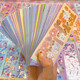 10 Stücke Guka -Aufkleber Hand -Account -Aufkleber Aufkleber Aufkleber für Kinder und Mädchen Hand -Account -Aufkleber frei mit kulturellen und kreativen Aufklebern Guka -Aufkleber 10 Stücke (Zufallsmuster)
