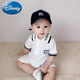 Disney Baby Onesie Pure Cotton Thin Style 0-16 kurzärmelige Strampler für Männer und Frauen Sommerkleidung Klettern Kleidung Neugeborene Kleidung Orange Carriage halbärmelte 80 cm Empfohlen 15-19jin [Jin ist 0,5 kg]