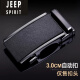 JEEP SPIRIT男士皮带扣头情人节3.0CM高档裤带头腰带卡扣配件零件硬汉型男 1105