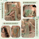 Sexy Pyjamas Anzug Altstil Hanfu verführerische Cheongsam-Uniform heiße Leidenschaft Mitternacht Charming Paar Rollenspiel 6627 Blue Sound Prinzessin schwimmendem Quasten Set One Size (80-125 Jin [Jin gleich 0,5 kg]))