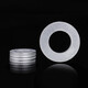 Jinchao aluminum gasket aluminum alloy flat pad aluminum gasket M4M5M6M8M10M12M14 M12*24*2.5 (5 pieces)