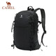 骆驼（CAMEL）双肩包休闲轻便可折叠背包徒步爬山大容量旅行包 A1W3B5127 黑色