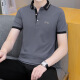CAIDEN KETCH男装品牌短袖polo衫t恤男士2025夏季新款商务休闲百搭透气上衣服 白色679 【现货速达】 XL （建议126-140斤）