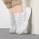 耐克（Nike）女鞋TECH HERA网面透气运动鞋增高休闲鞋老爹鞋ins潮 DR9761-100白色 38