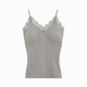 Henny Rue Suspender Damen-Spitzengürtel-Brustkissen Frauenweste doppelseitige pelzige Herbst und Winter warm warm schlanker Pass.