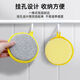 JD Logistics Double-sided cleaning cotton dishwashing pot magic magic scouring pad magic wipe hot sale 3 double-sided dishwashing sponges