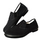 Jiepotu 87 Leinwandschuhe 3599 Training Herrenschuhe wasserdichte und rutschfeste ein-Fuß-Gelegenheitsschuhe für Männer alte Peking Arbeitsschutz Custom Black 40 40