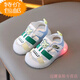 G.Duckkids beleuchtete Jungen Schuhe Tasche Zehen Sandalen für Sommerjungen Anti-Rutsch weiches Einzelbaby Kleinkind Schuhe Strandschuhe 0-1 Jahre alte 3 Schwarz 718 Bär beleuchtete Sandalen Größe 23 innere Länge 15 cm