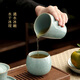 Teacher Dan Lihua Ru Kiln Tea Cup Master Cup Single Cup High-end Birthday Gift Special Gift Box Ice Flower Lotus Cup