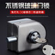 Glass door latch with key, frameless glass door without punching latch, bathroom toilet office latch, stainless steel color
