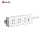Bull (BULL) Bull (bull) socket with child protection door/new national standard socket/socket strip/socket strip/pull line board/terminal board/plug board GN-212 three-position master control total length 1.8M