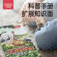 Beinshi simulated animal model children 3-6 years old zoo toys boys and girls - 36 pieces (free storage box)