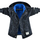 Disney Children's Clothing Children's Jacket Three-in-One Boy-Jacke Frühling und Herbst plus Samt verdickte Herbst- und Winter-Ultraman-Kleidung Männer 6621 Red Gacigei 120 Größe 5 ~ 6 Jahre alt [110-120 cm] CM