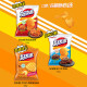 Orión (Orión) Potato Chip bocadillo casual Comida hinchada 125 g PAQUETES PAQUETES grandes Múltiples sabores mixtos Amigos Función de mantequilla de miel 125g*1 bolsa
