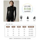 Xue Qianman Yoga Wear Jacket Women's Stand-up Collar Slim Jacket Running Sports Slim Fitness Top Pilates Training Wear Long Sleeve