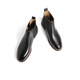Belle Men's Shoes Cowhide Business British Chelsea Chimney Boots A0927DD2 Lista negra 42