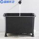 
Blue Whale Sanitation Mop Pool Commercial Washing Mop Basin Bathroom Mat Pool [Mobile Mop Pool] LJHW-9901