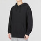 阿迪达斯 （adidas）卫衣男士2025春秋季新款运动服针织连帽上衣套头衫IC9759 IC9758黑色  XL