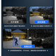 JOAN 360 degrés Caméra sans fil Téléphone mobile Remote Outdoor Rasproof Night Vision Home Monitor sans angles morts pour la voix double vocale [Version WiFi ultra-claire de la lumière carrée Array Light] 1080p + carte vidéo en boucle 15 jours grand angle (distance de surveillance 3-8 mètres)