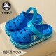 Cool Coqui children's hole shoes cartoon boys and girls lightweight sand-repelling two-wear casual slippers for big children starry sky blue 34-35CQ8537