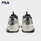 FILA official men's shoes dad shoes sneakers new cat claw shoes 5th generation retro casual shoes silver green/high profile gray-SH 42