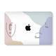 Diyi Workshop Personalized Apple laptop protective case shell M4 creative cartoon M2 protective case new MACBOOK pro air M1 indifference (with keyboard film + dust plug) old Air13 (A1369/1466)
